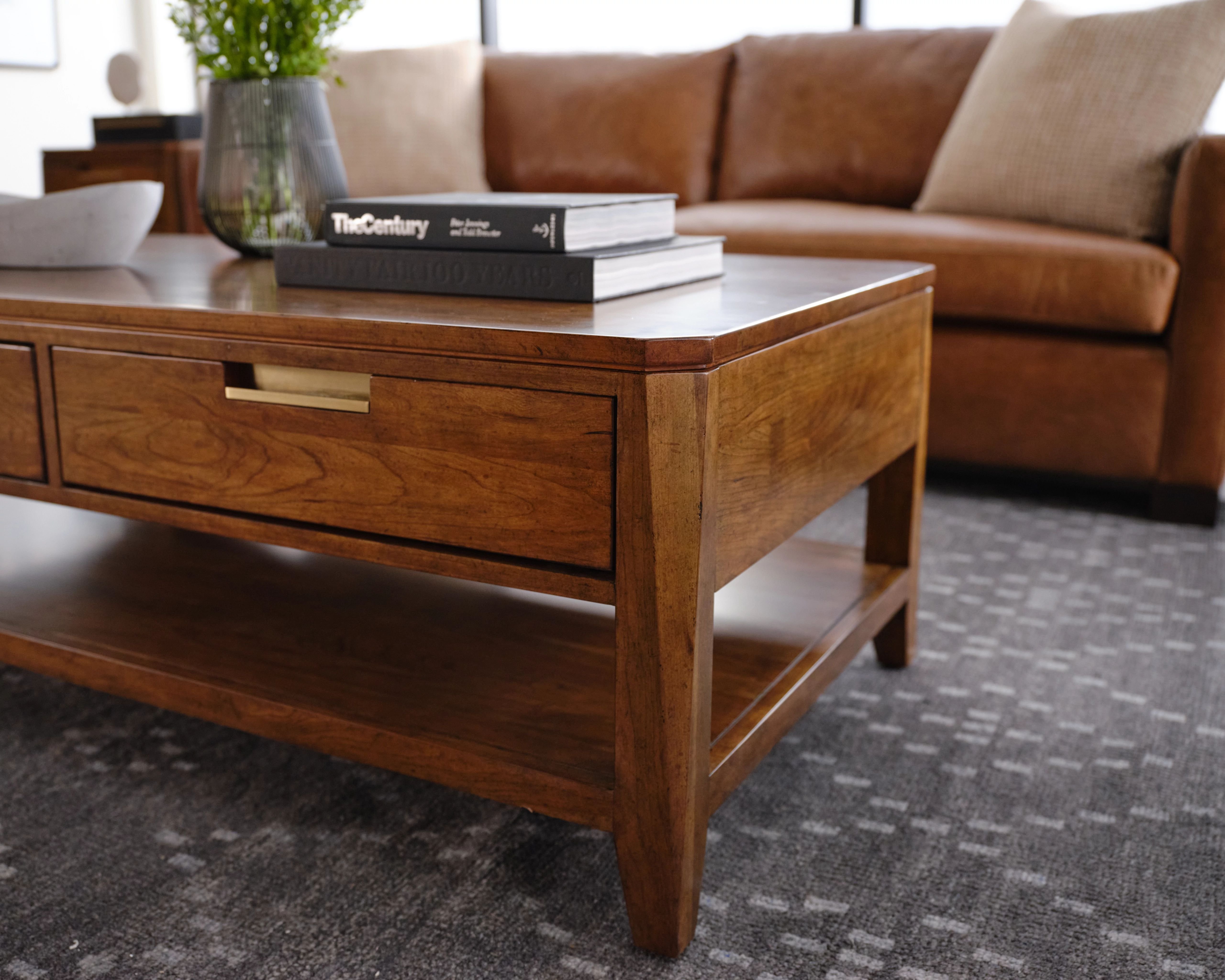 what color goes with a brown leather sofa?