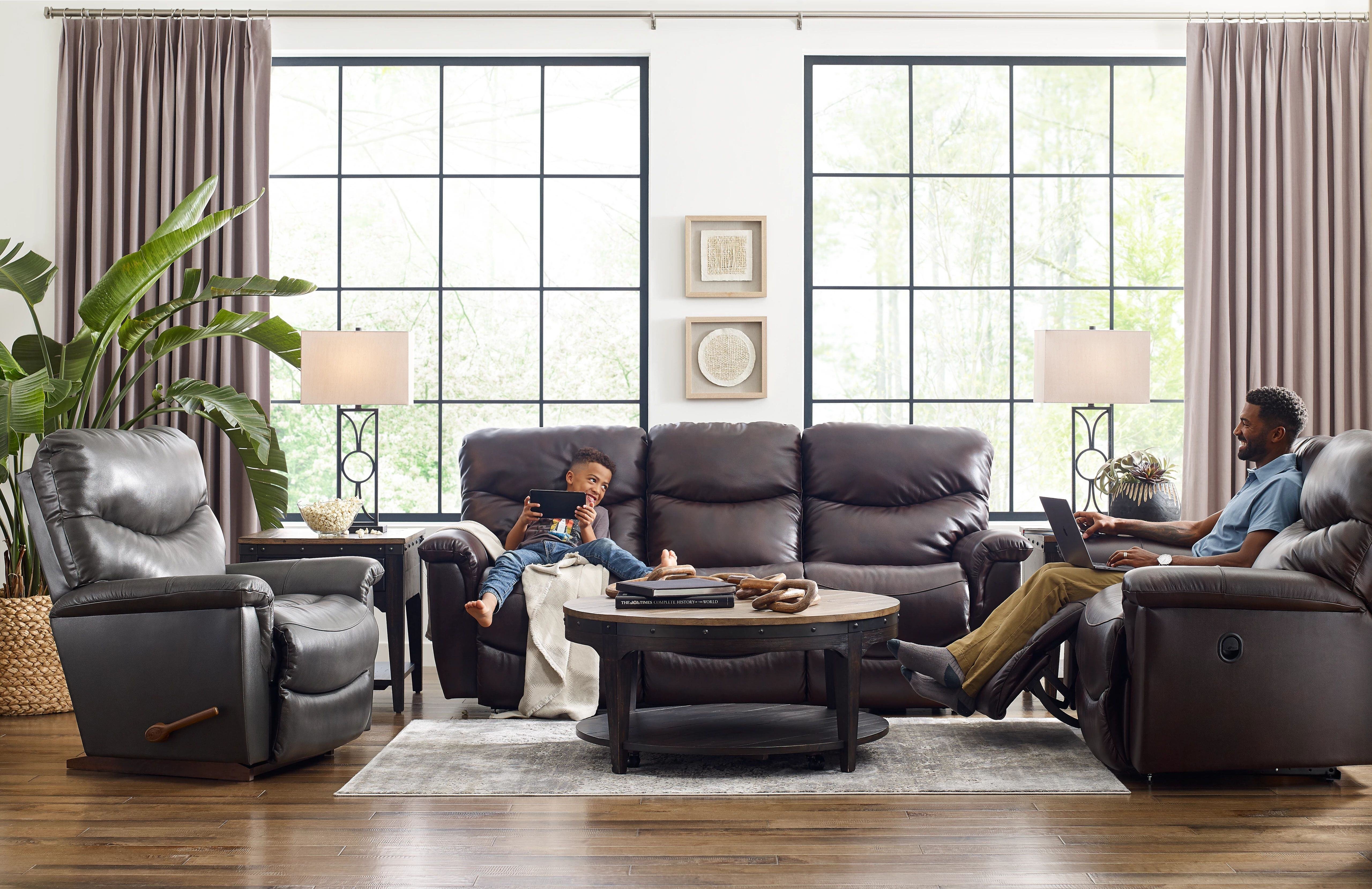 cost of the james reclining sofa