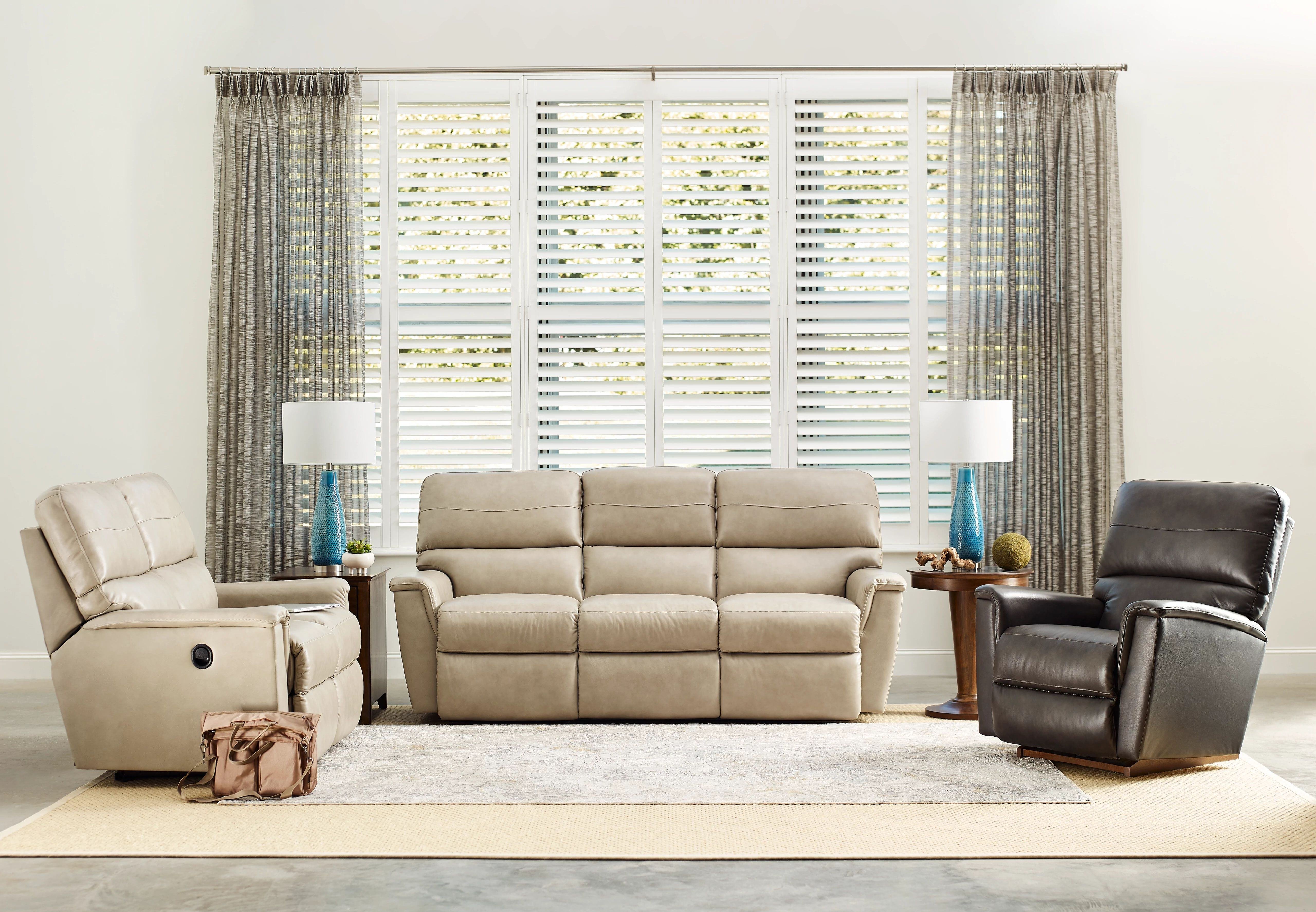unique features of the ava reclining sofa & loveseat