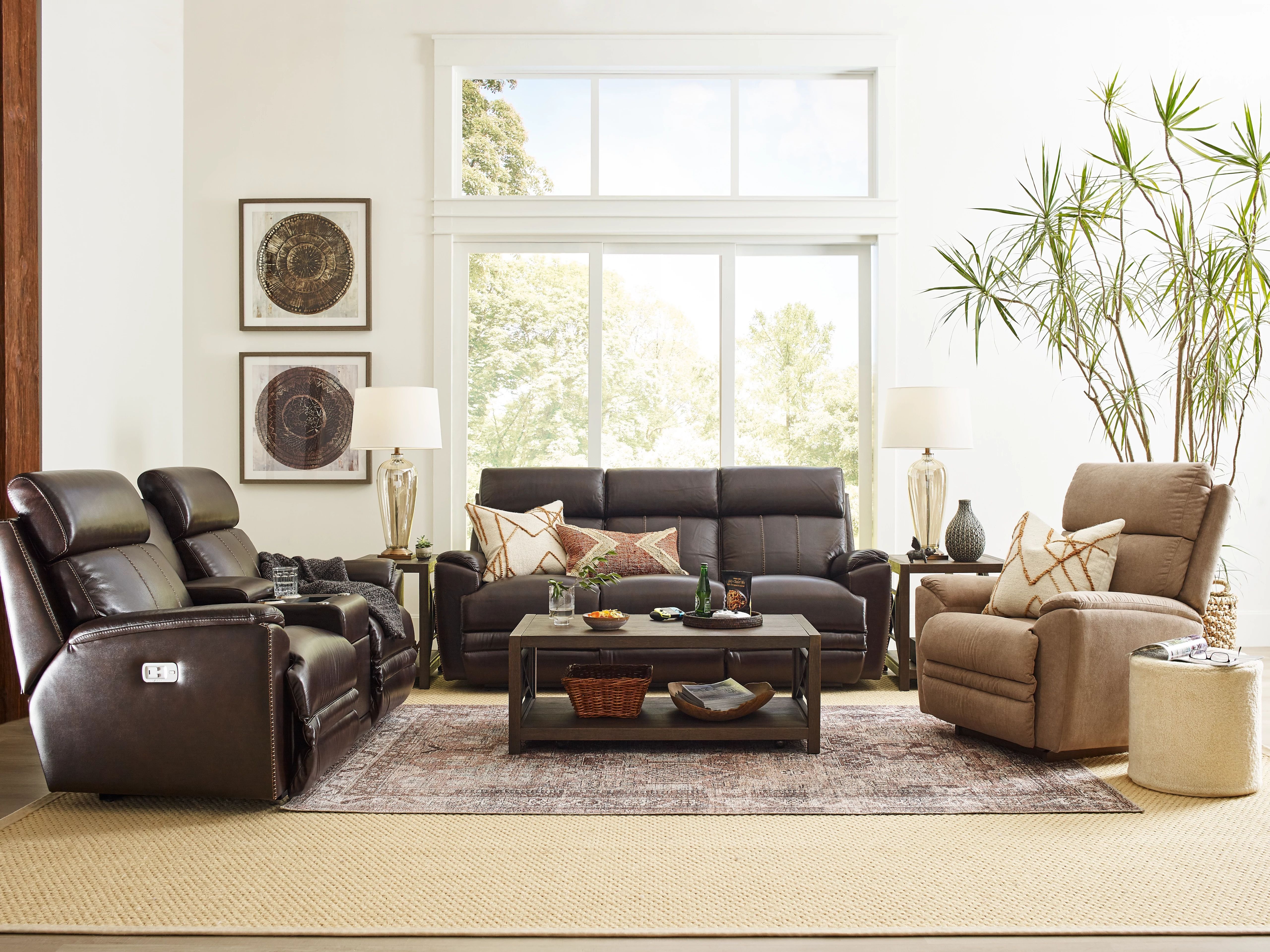 how to arrange a sofa and a loveseat in a small living room