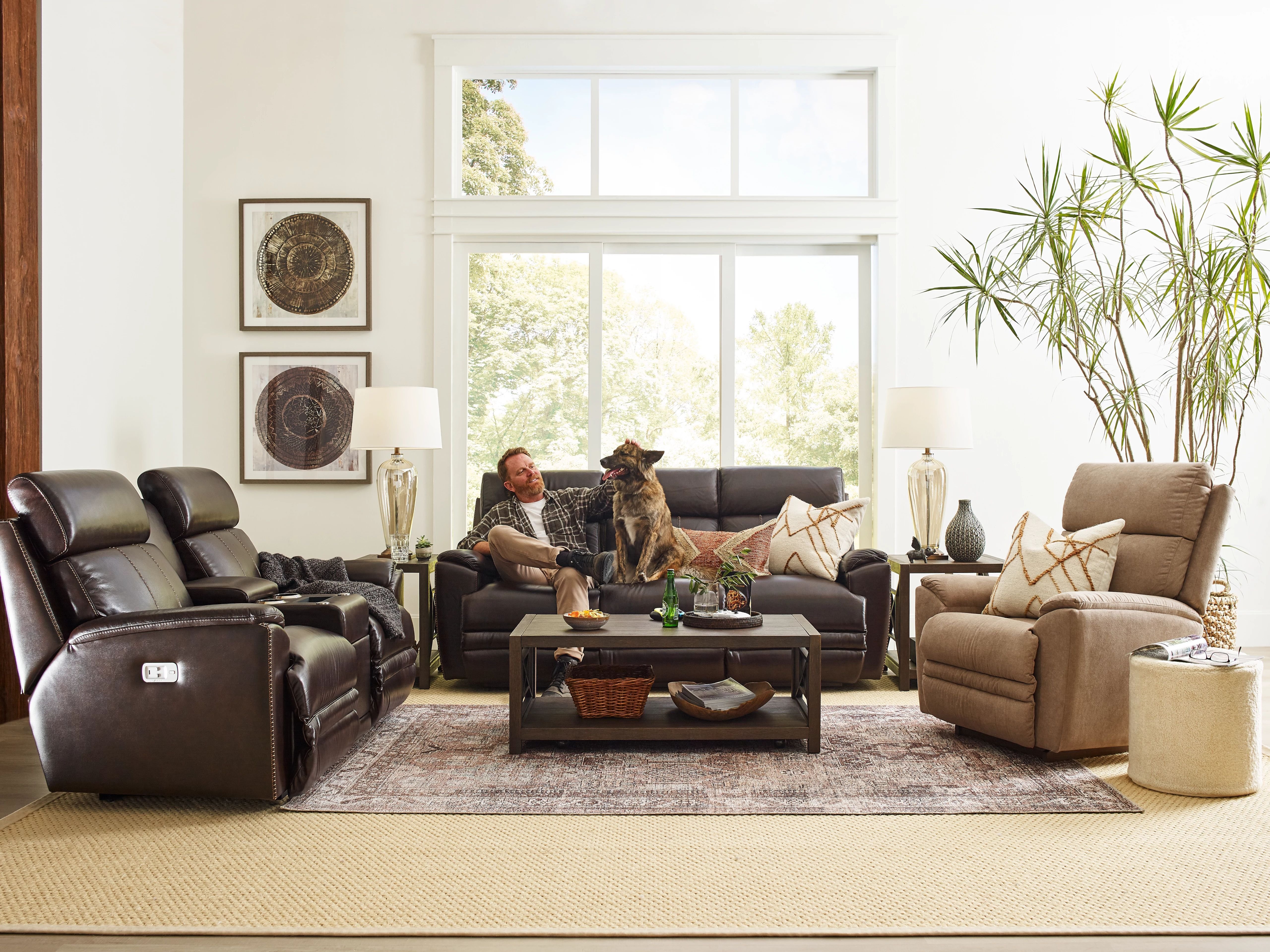 how to maximize space with a reclining sofa