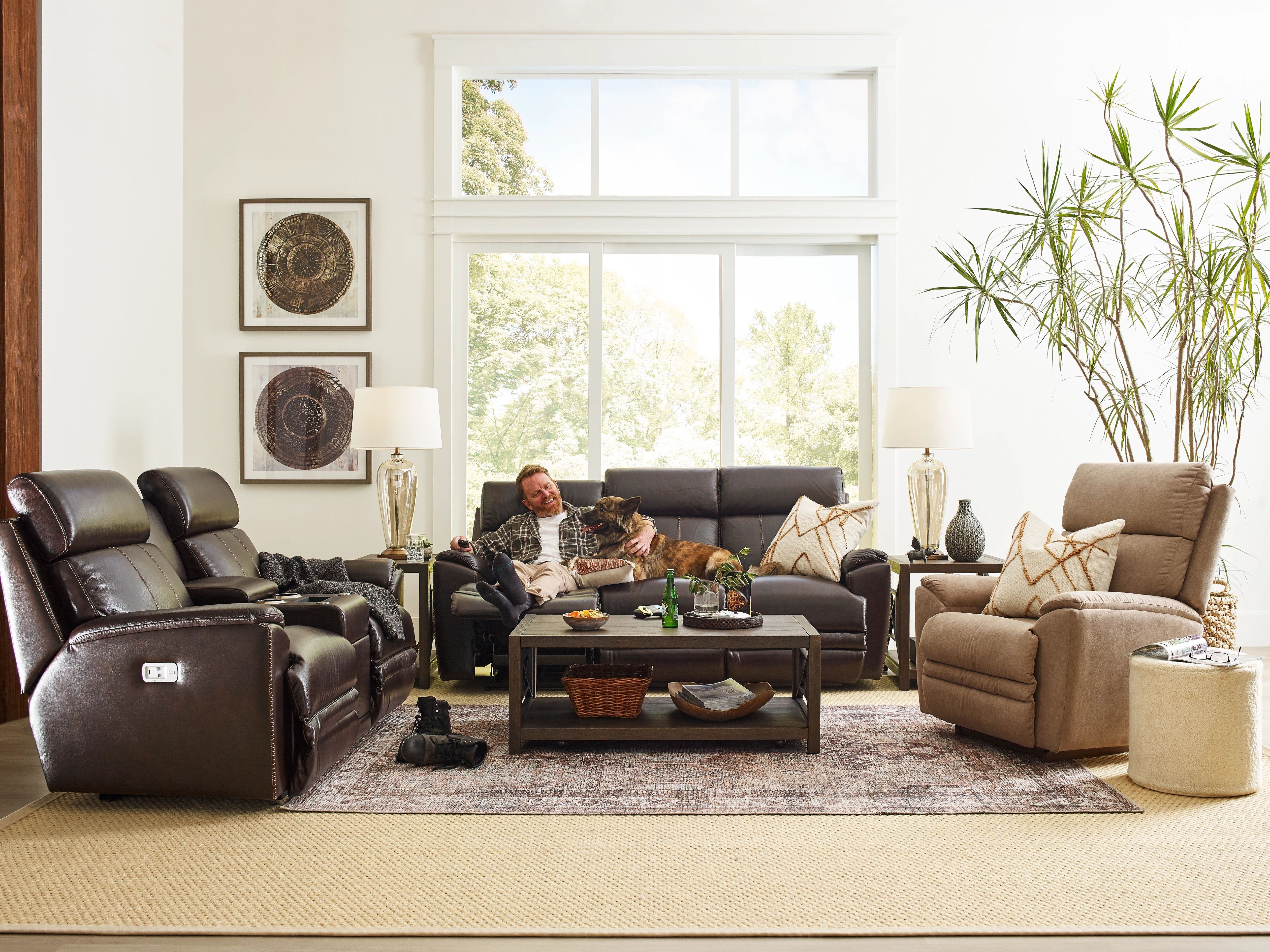 talladega reclining sofa options and upgrades