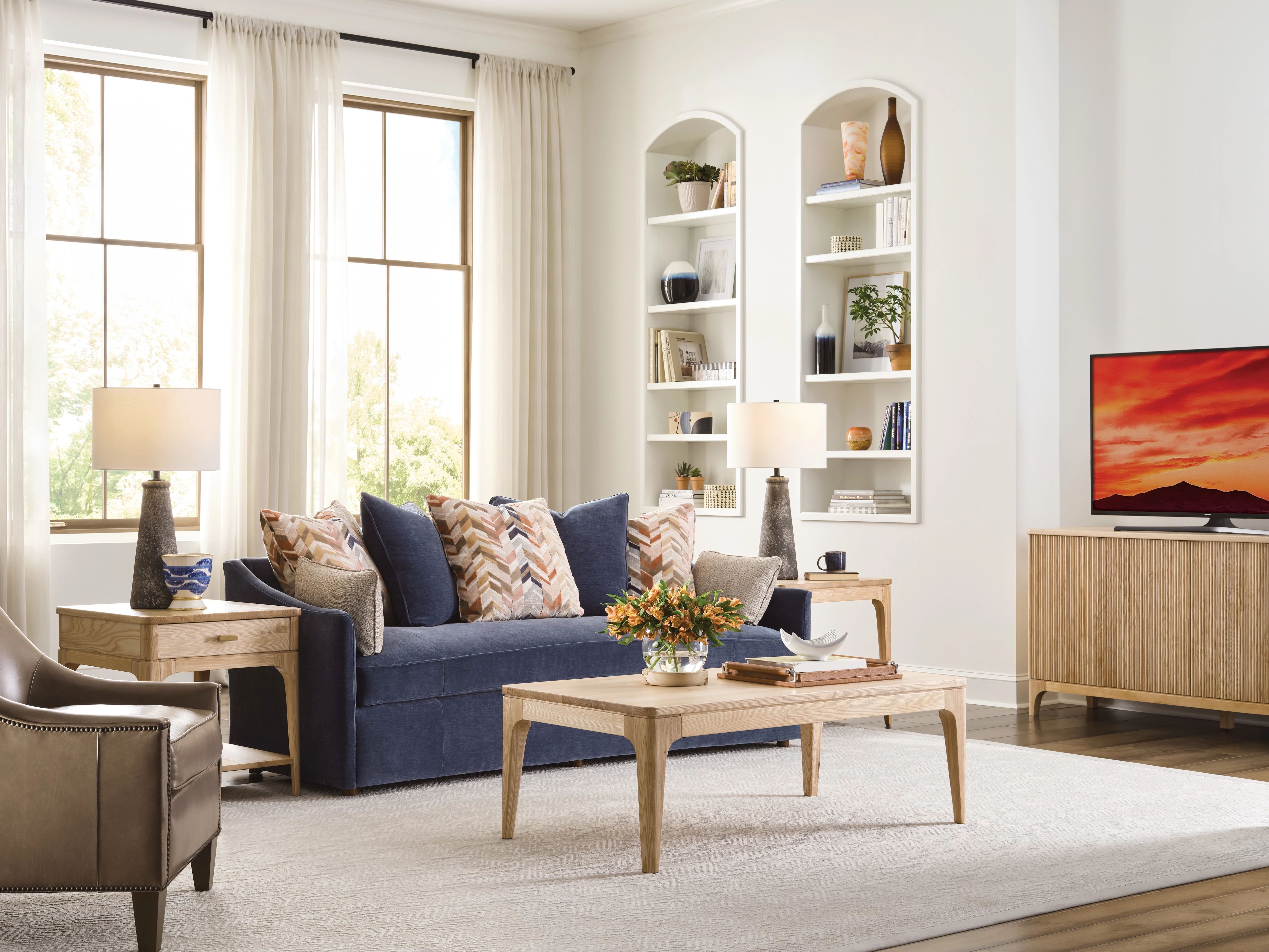 winter living room decor ideas