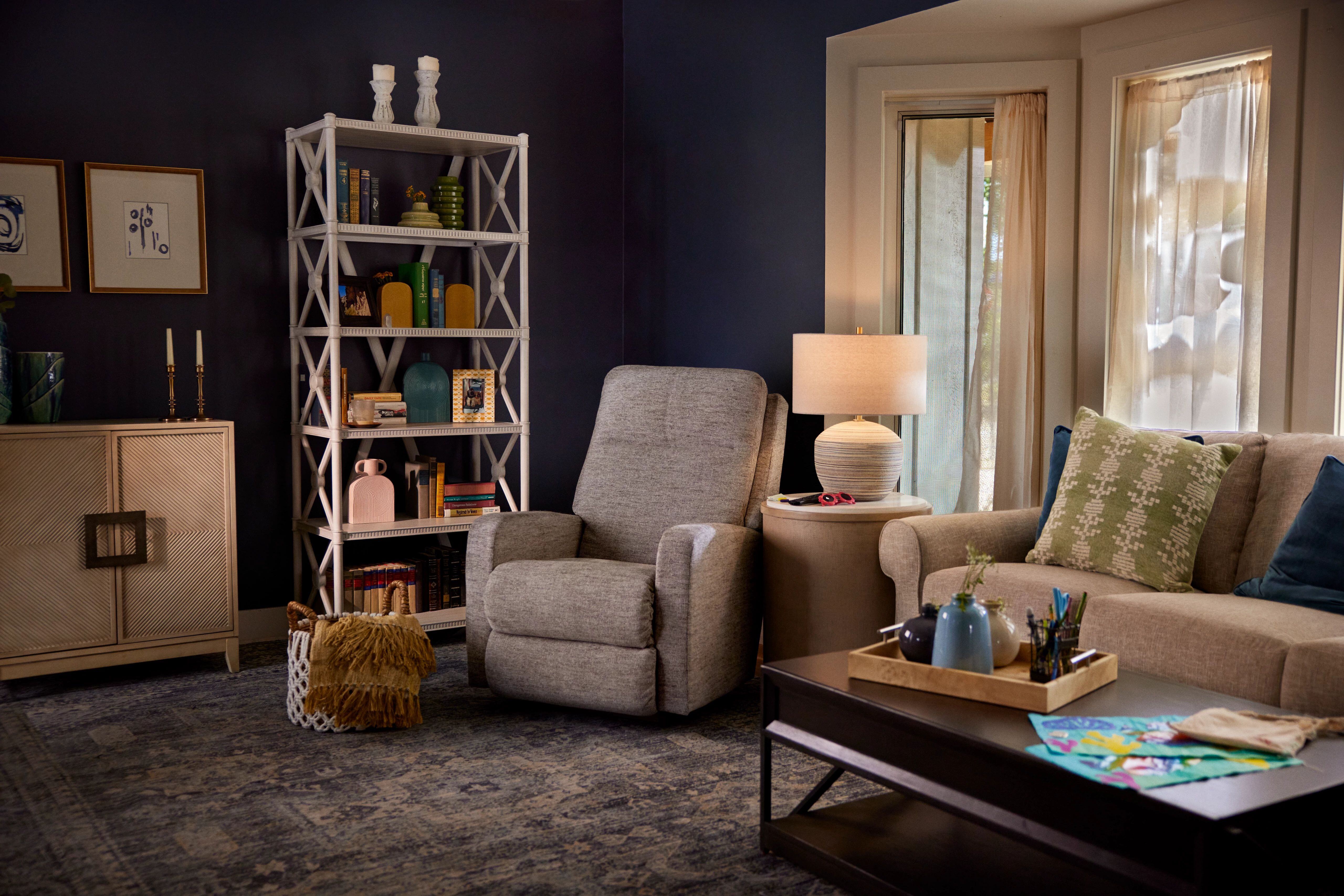 don't arrange furniture around accessories