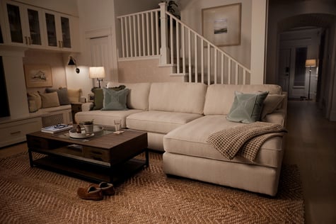 paxton sectional w/ chaise