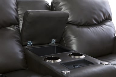 reclining loveseat with console at la-z-boy south texas
