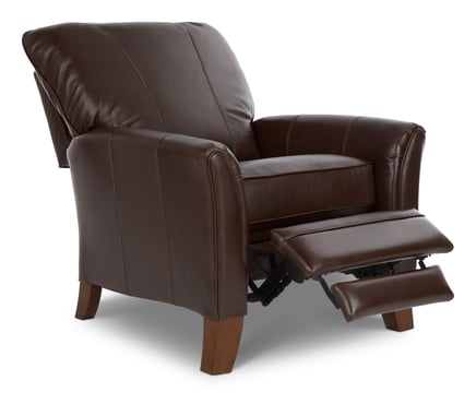 riley high leg reclining chair unique features