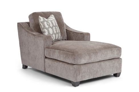 cleo 2 arm chaise with storage