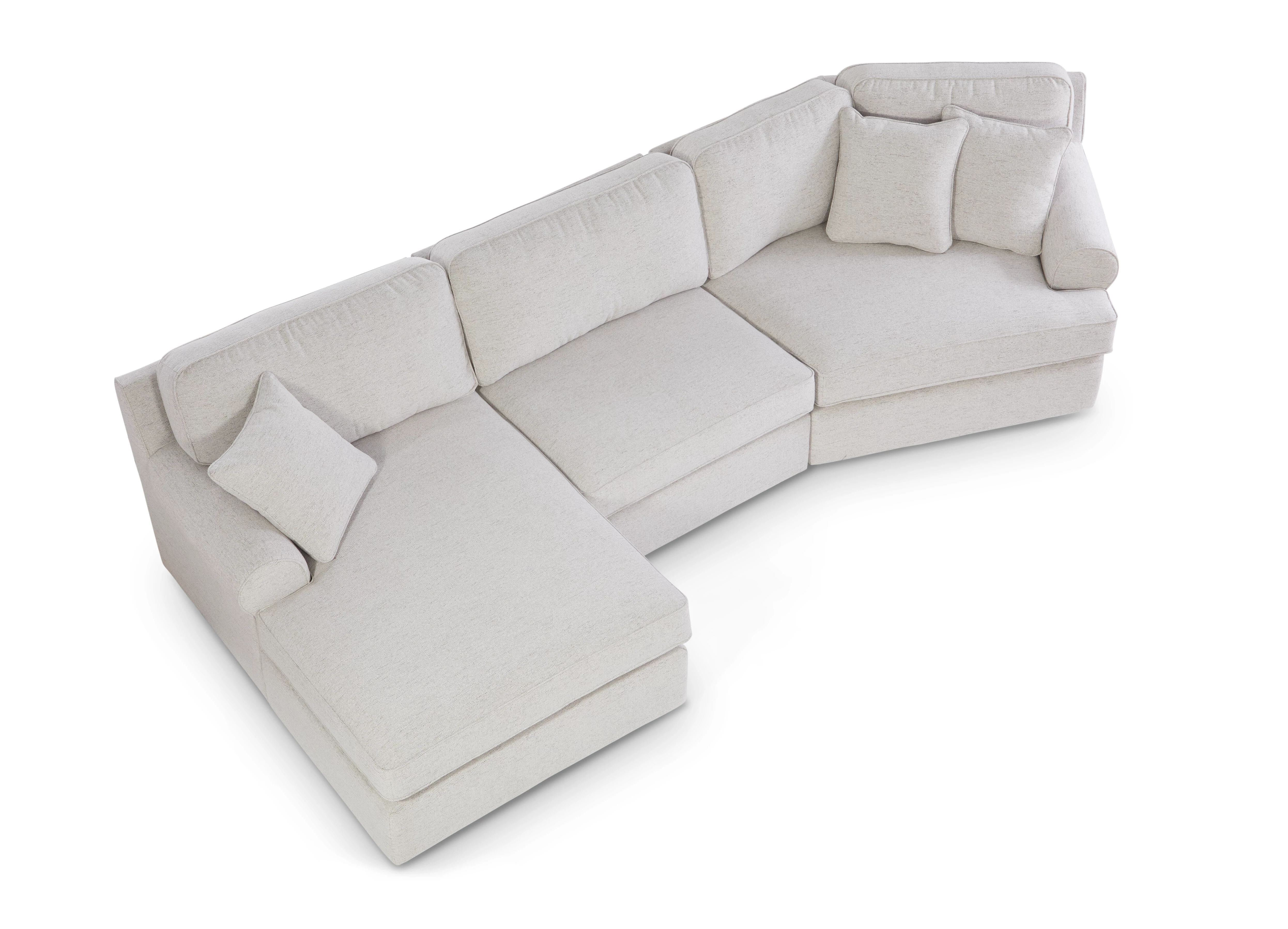 alani sectional size