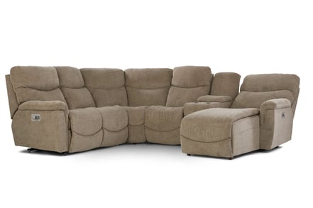 james reclining sectional w/ chaise
