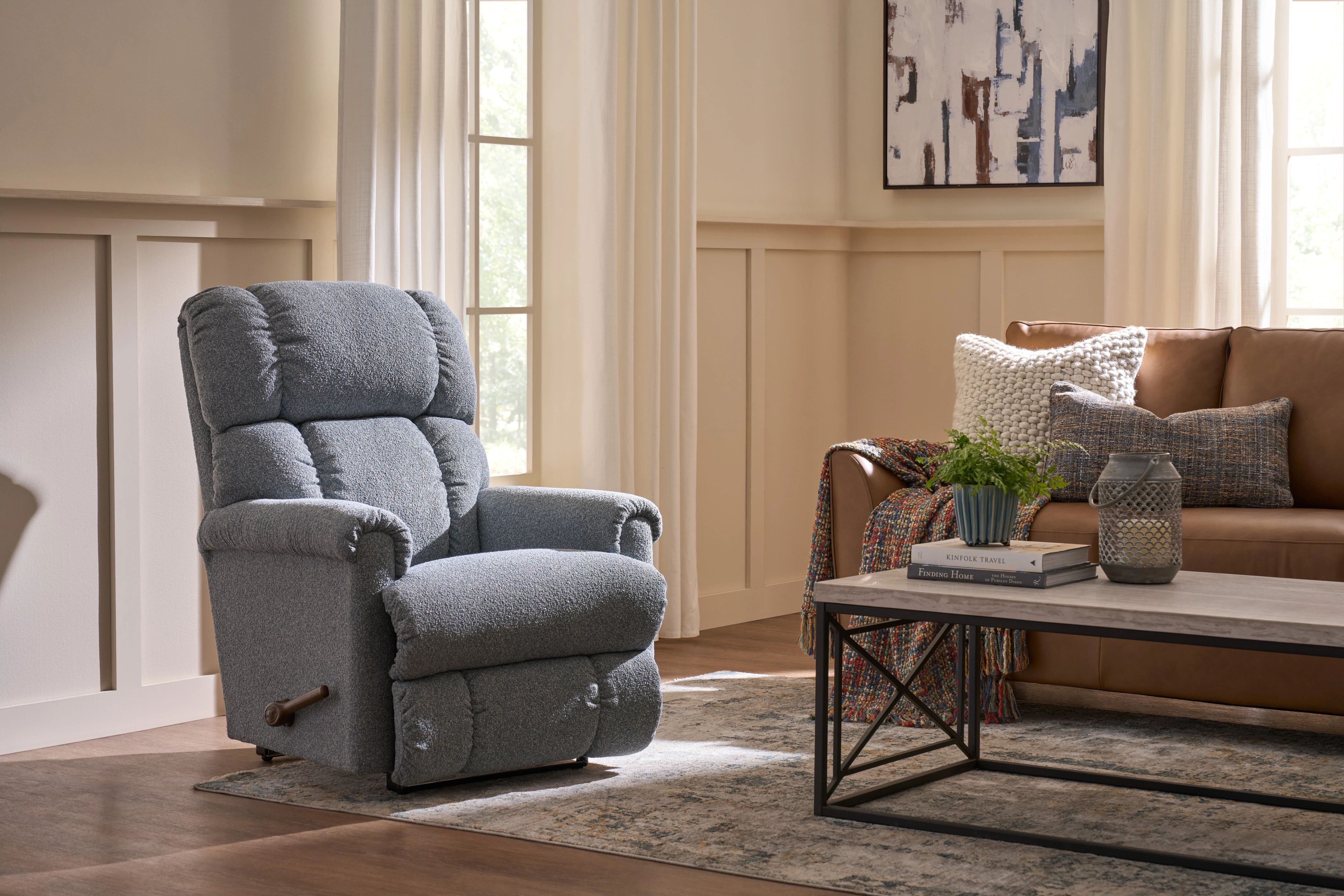non-slip furniture pads under a recliner