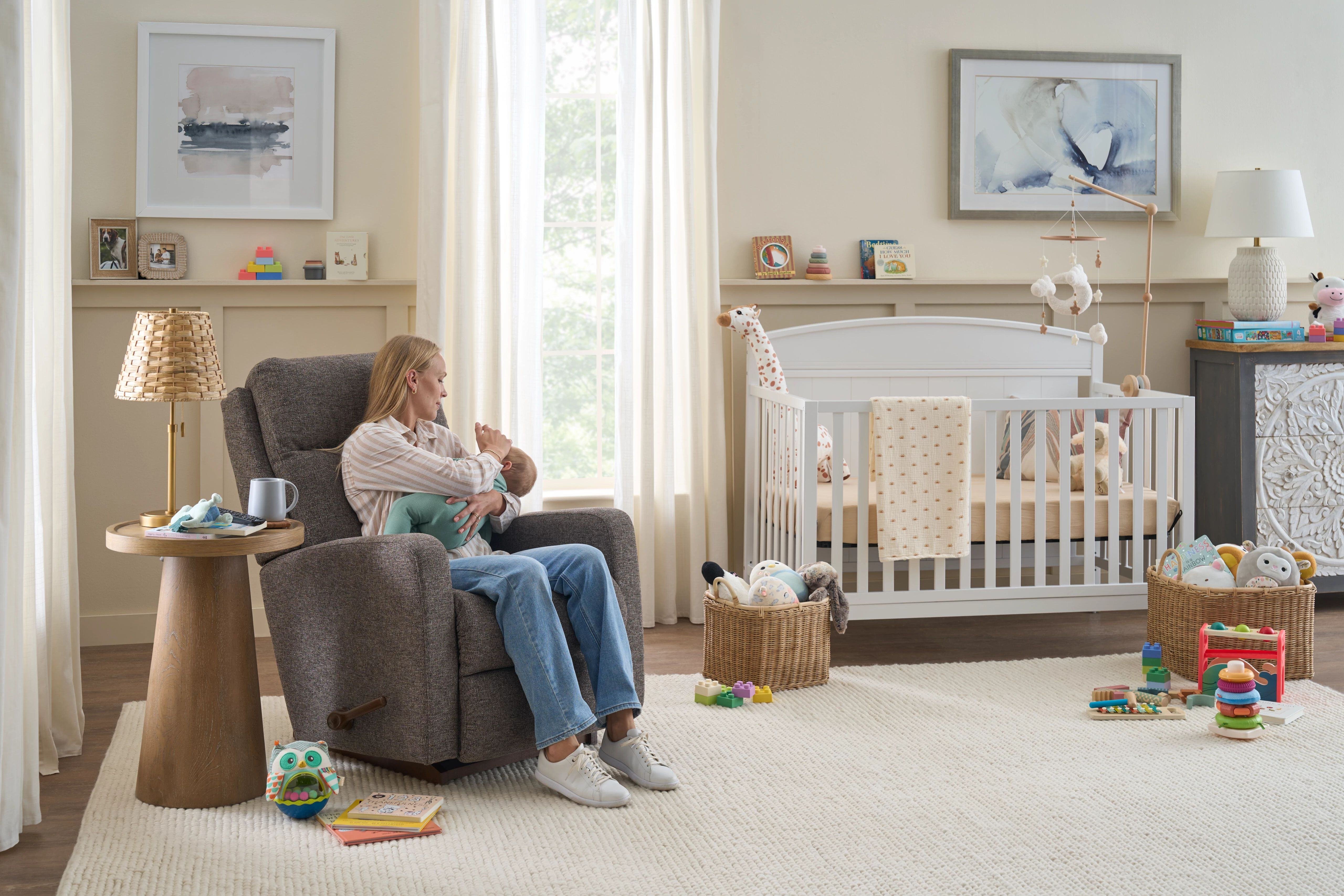 unique features of the finley gliding recliner