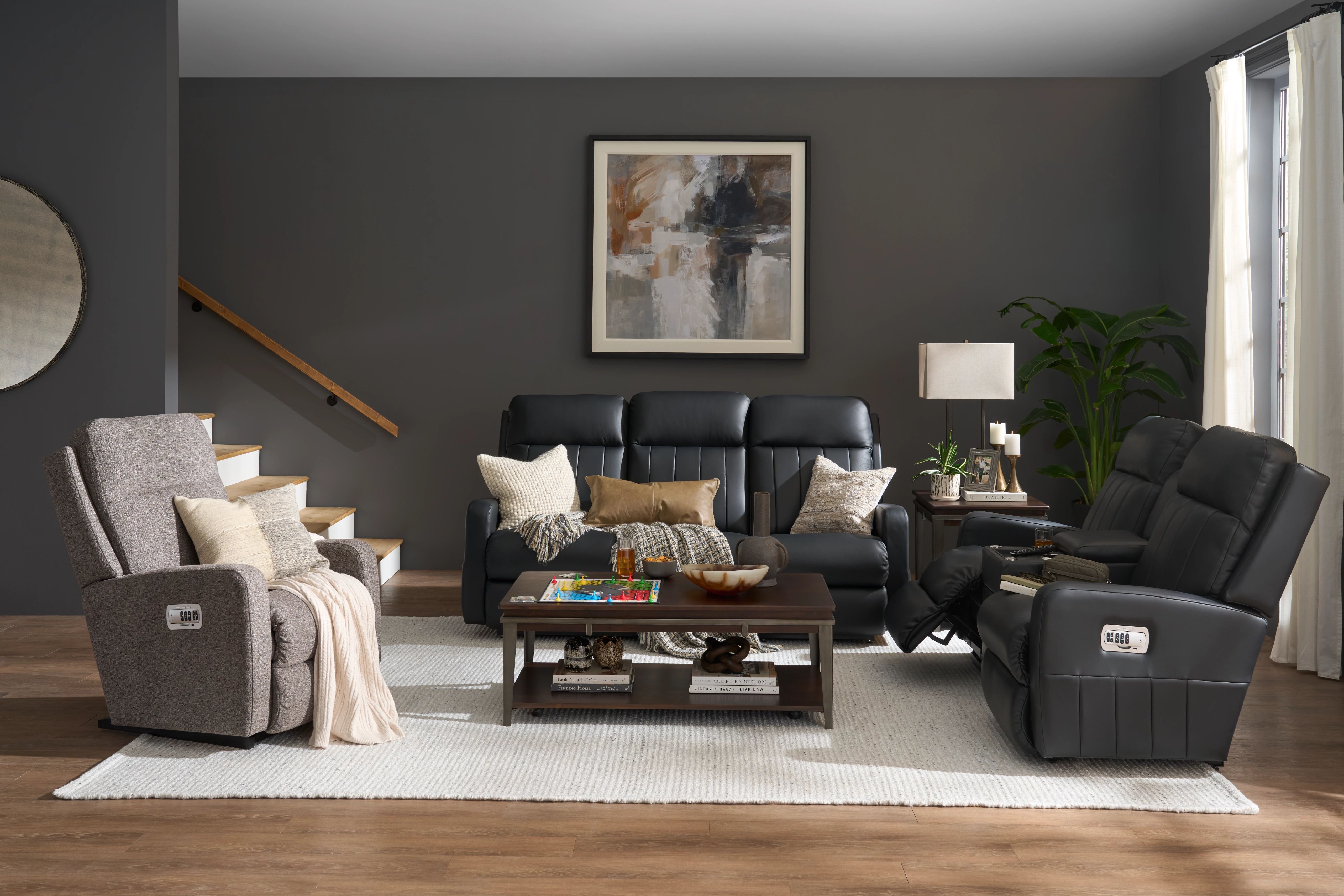 create a defined entry with a rug