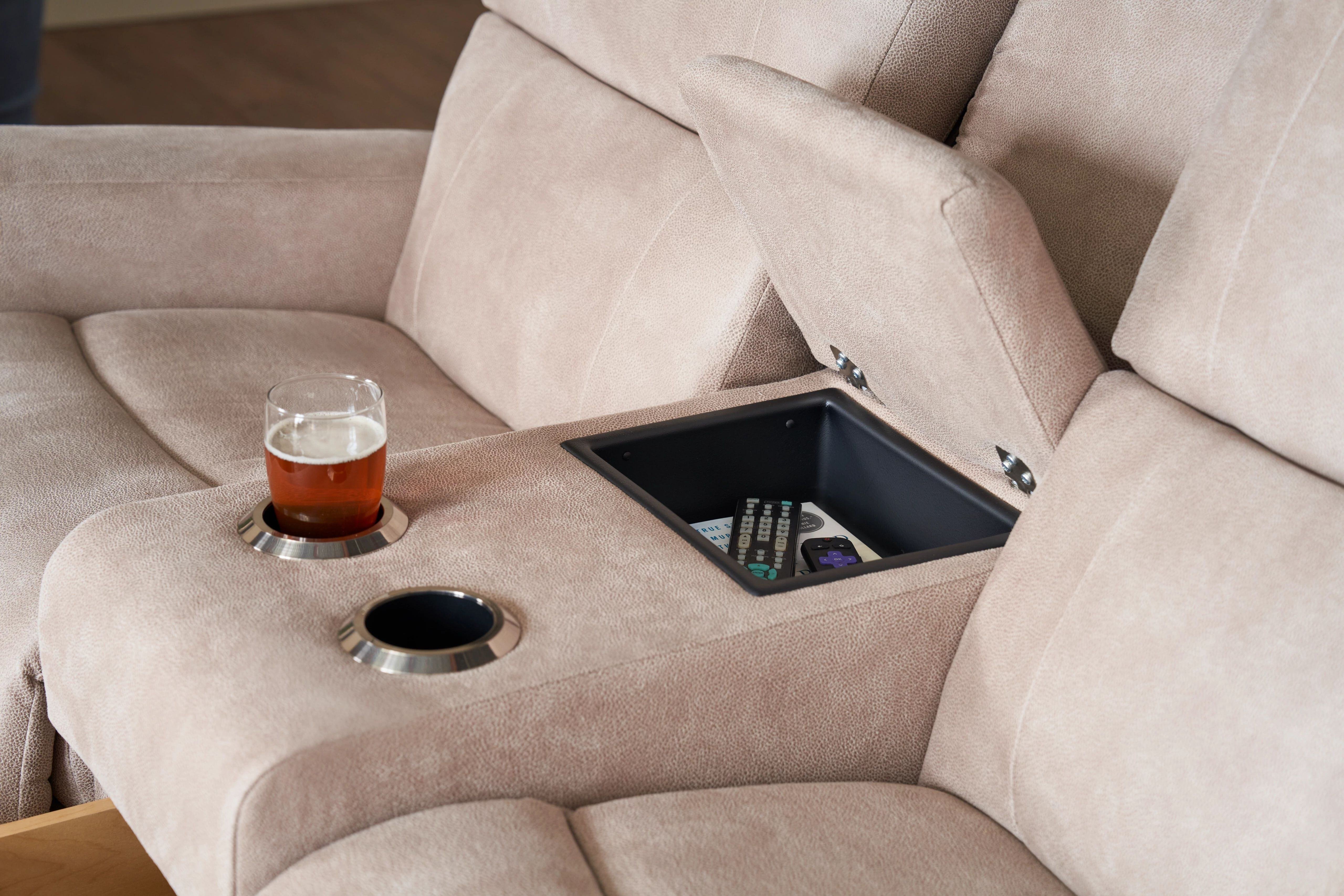 apollo reclining loveseat options & upgrades