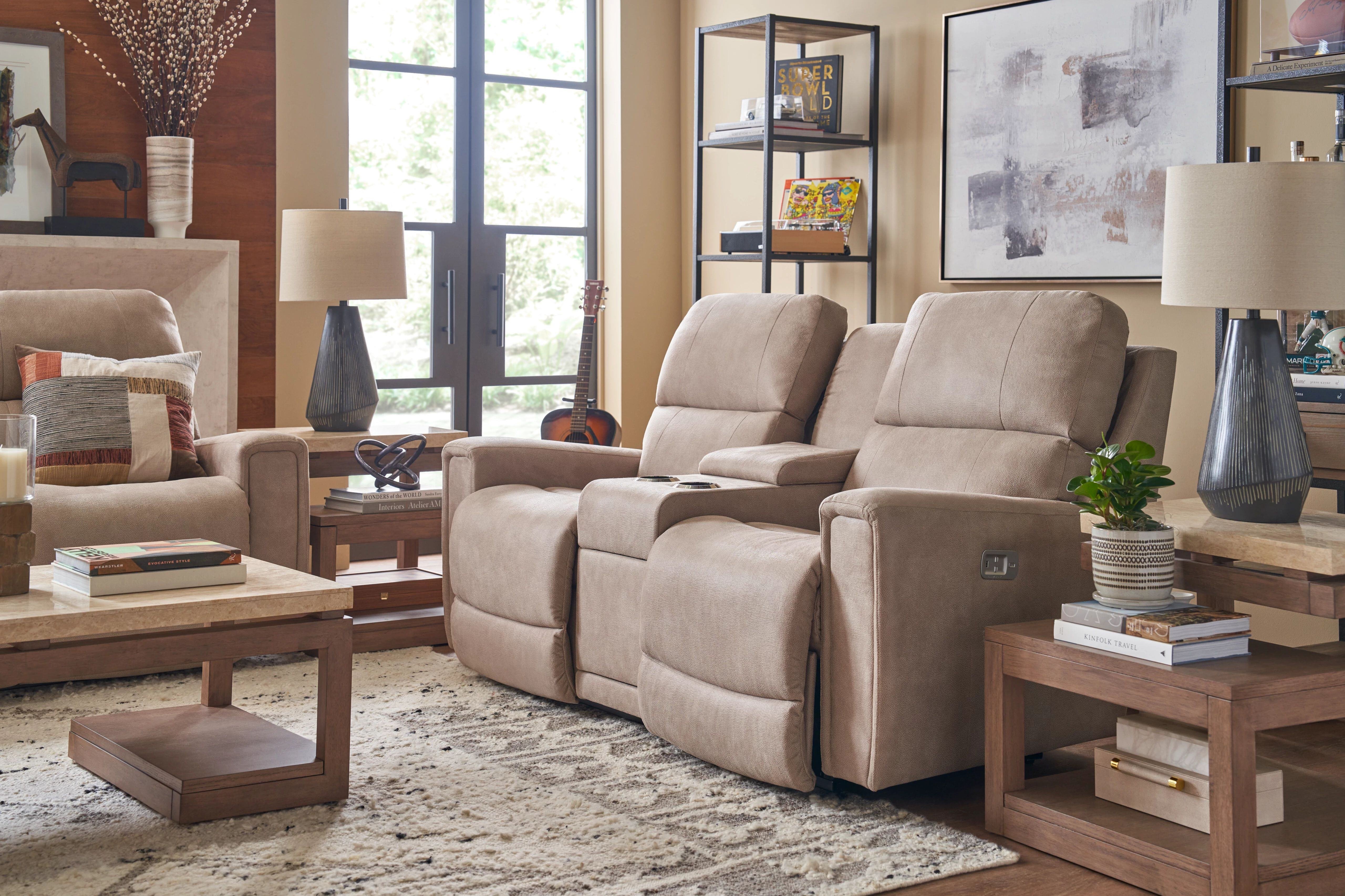 unique features of the apollo reclining loveseat