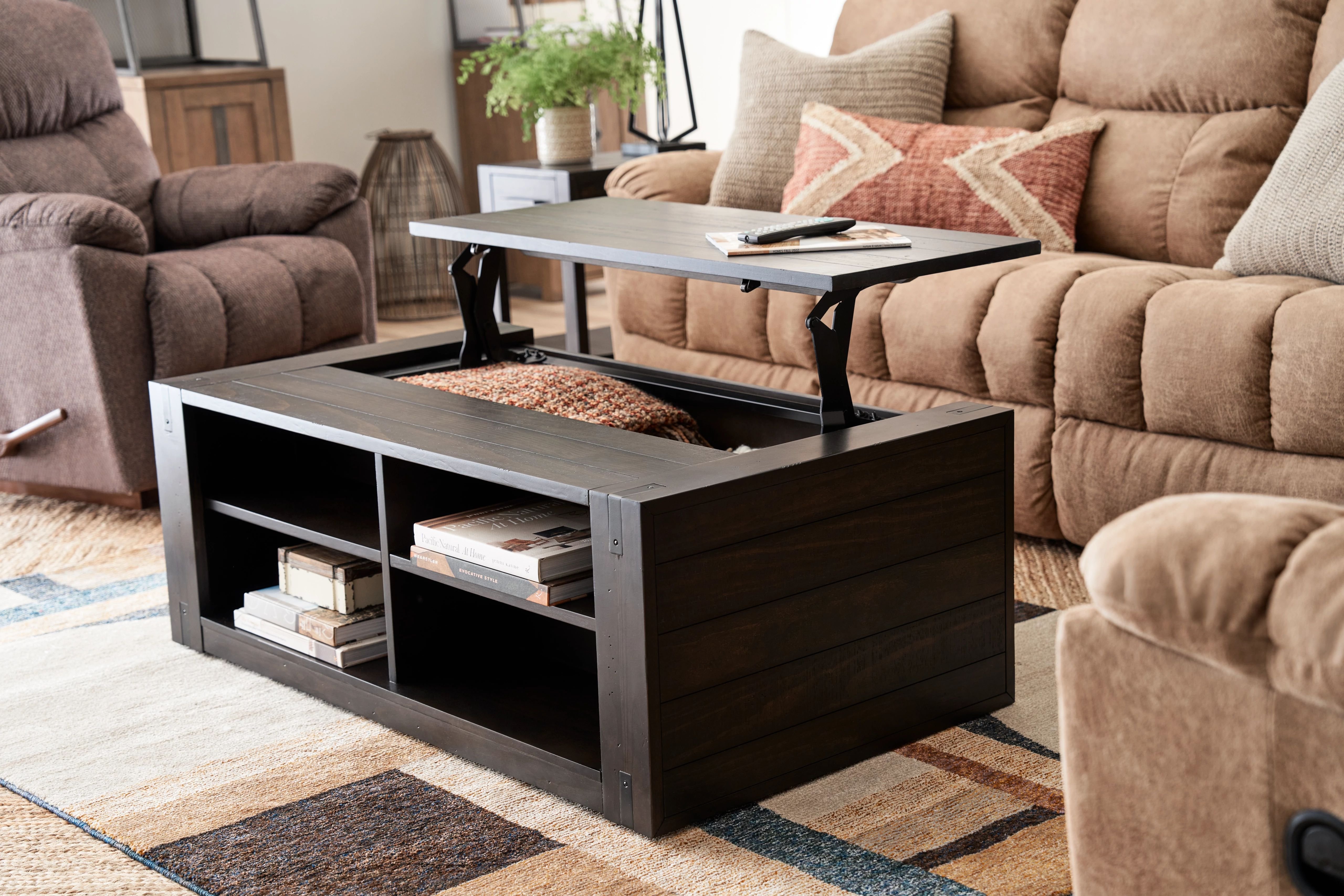 vary the scale of furniture pieces