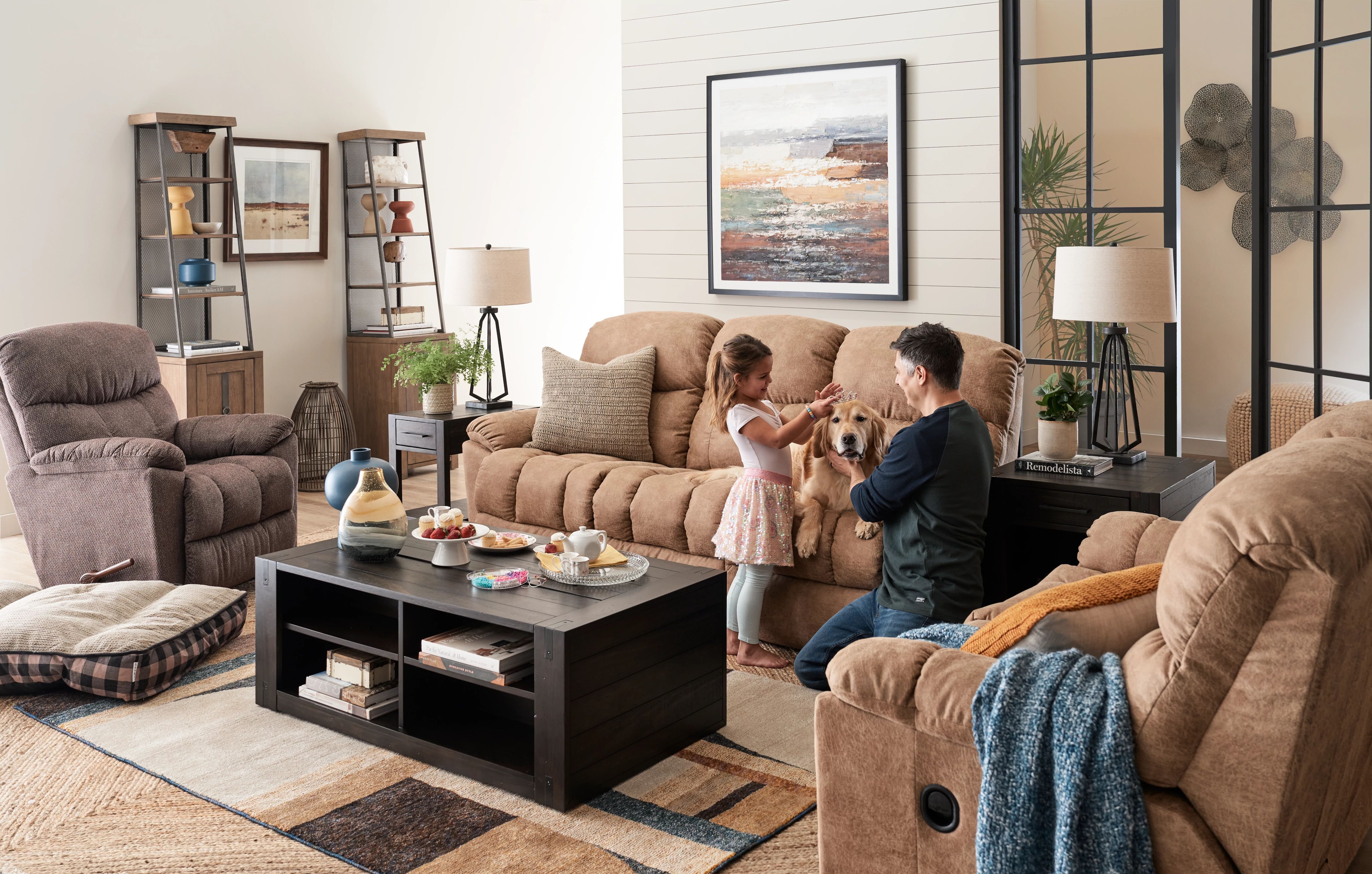 why choose la-z-boy loveseat power recliners with power headrests?