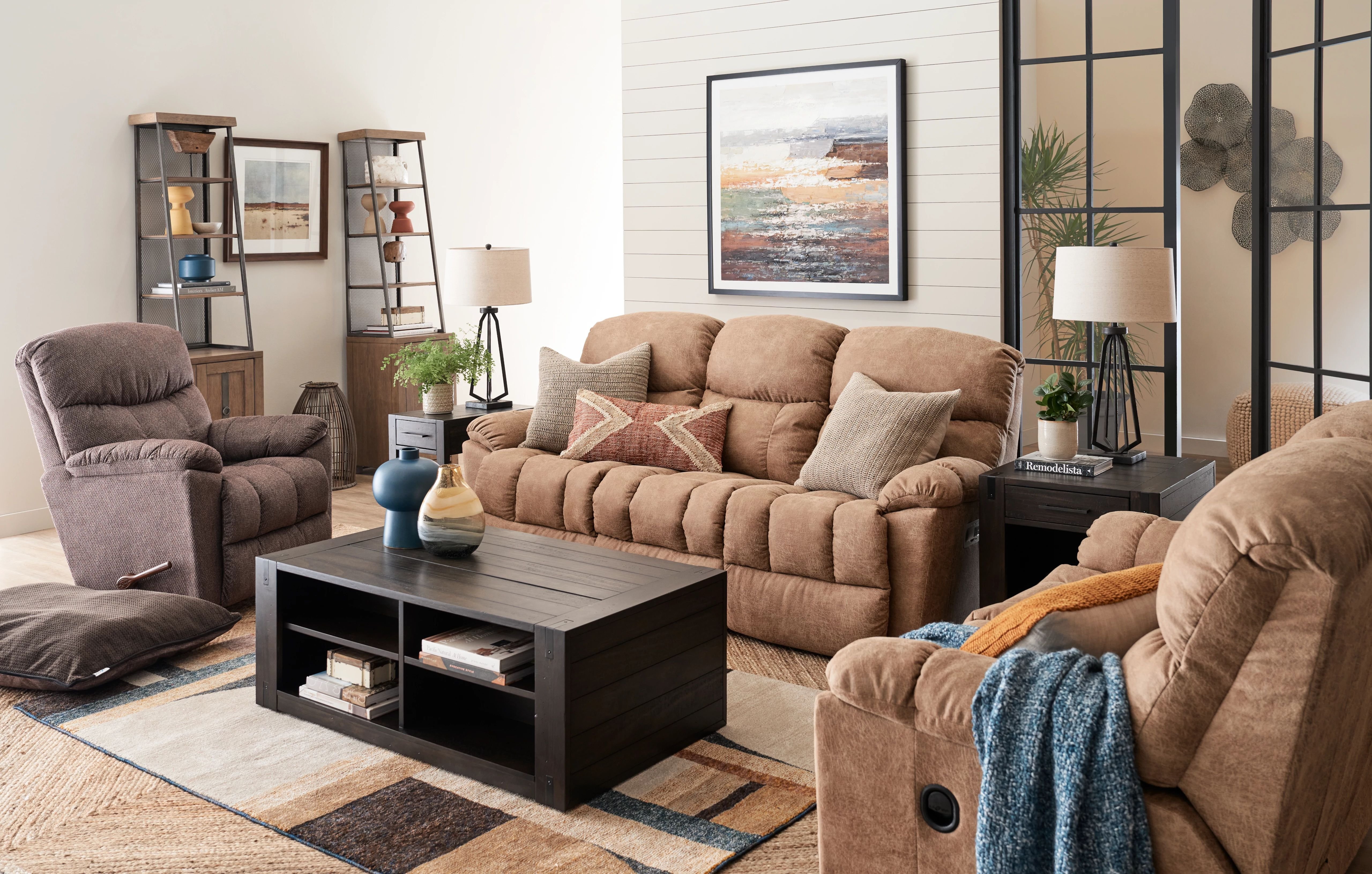 mix different textures and materials