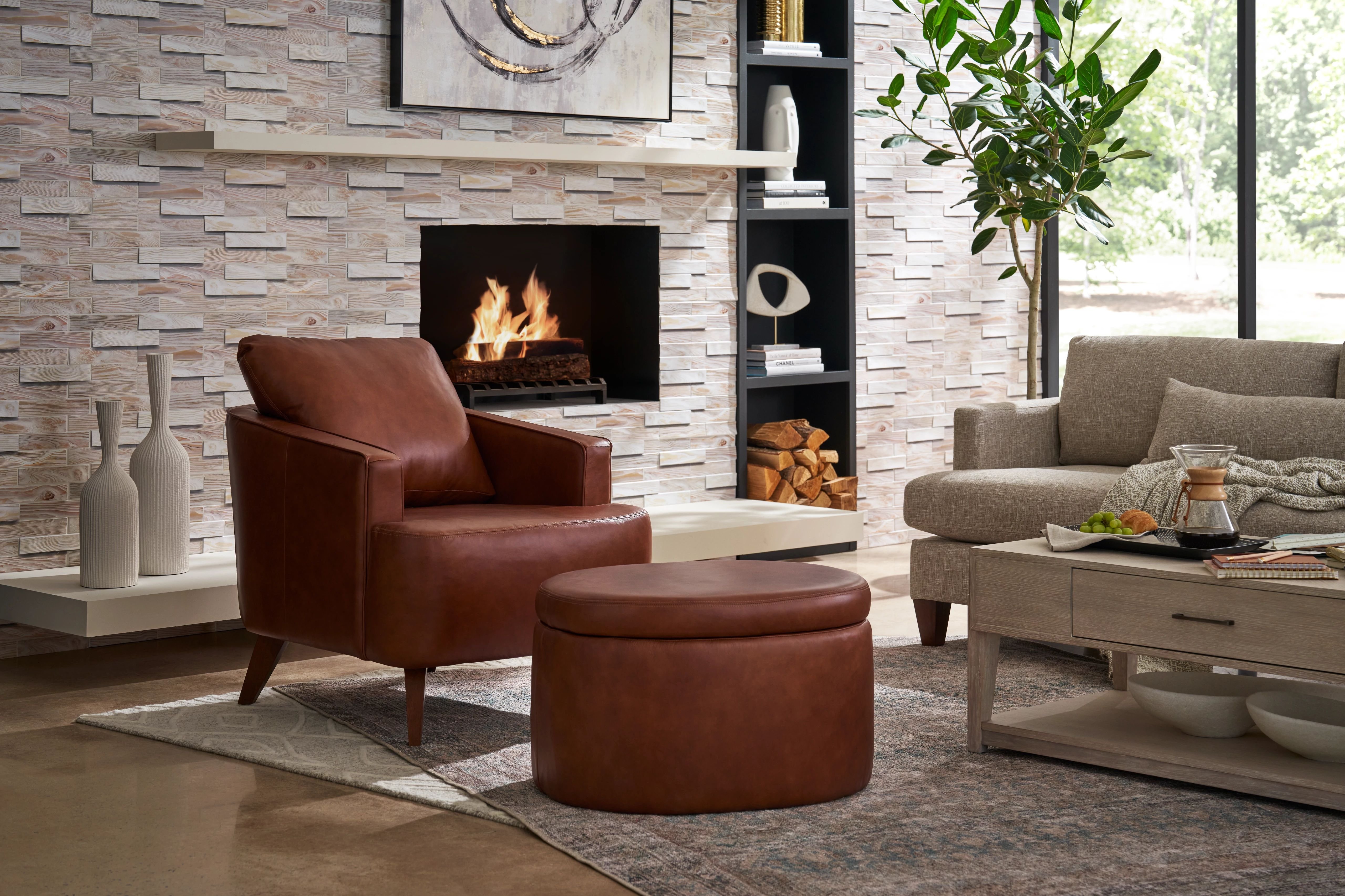 maeve chair and ottoman