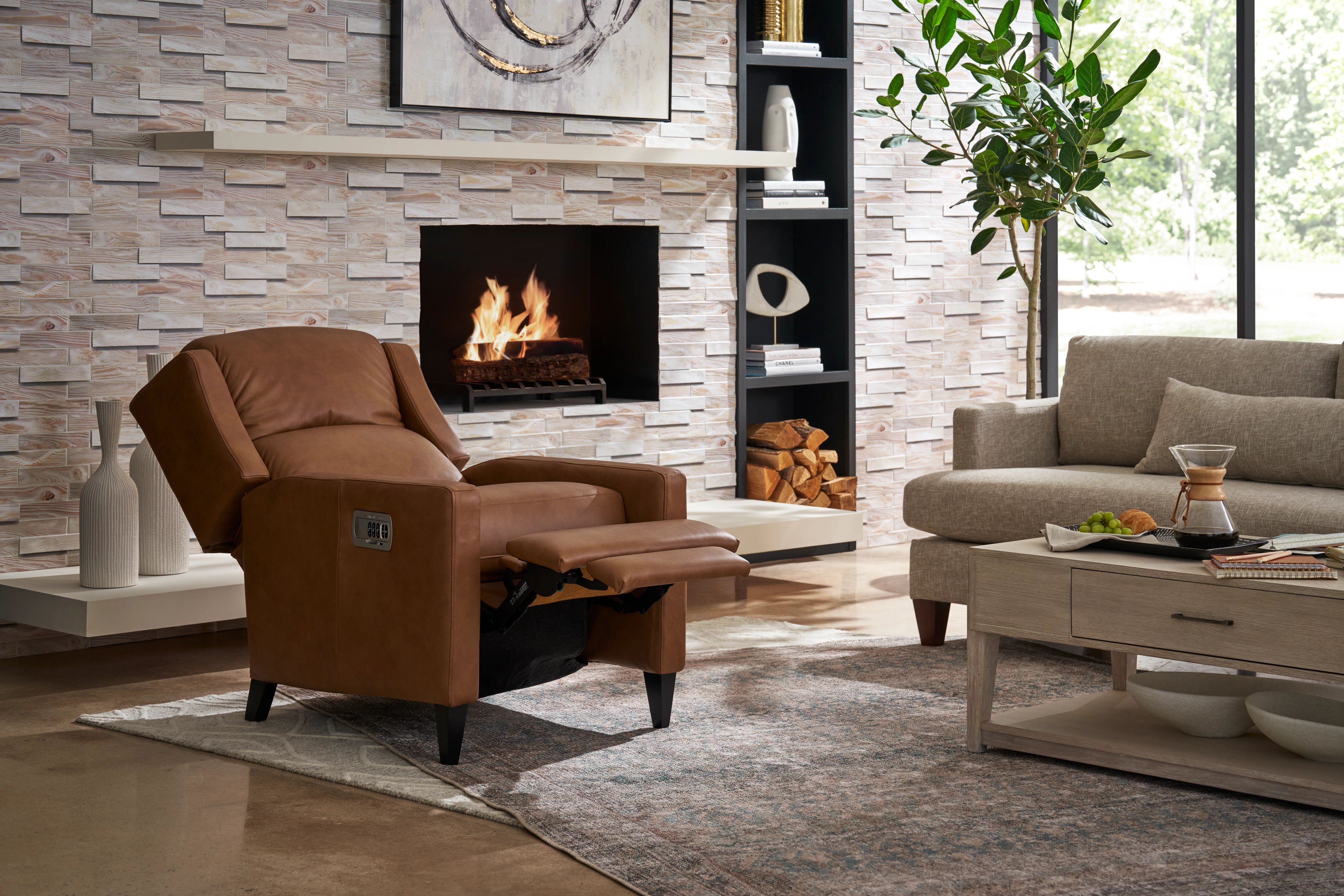 unique features of the dante high leg recliner
