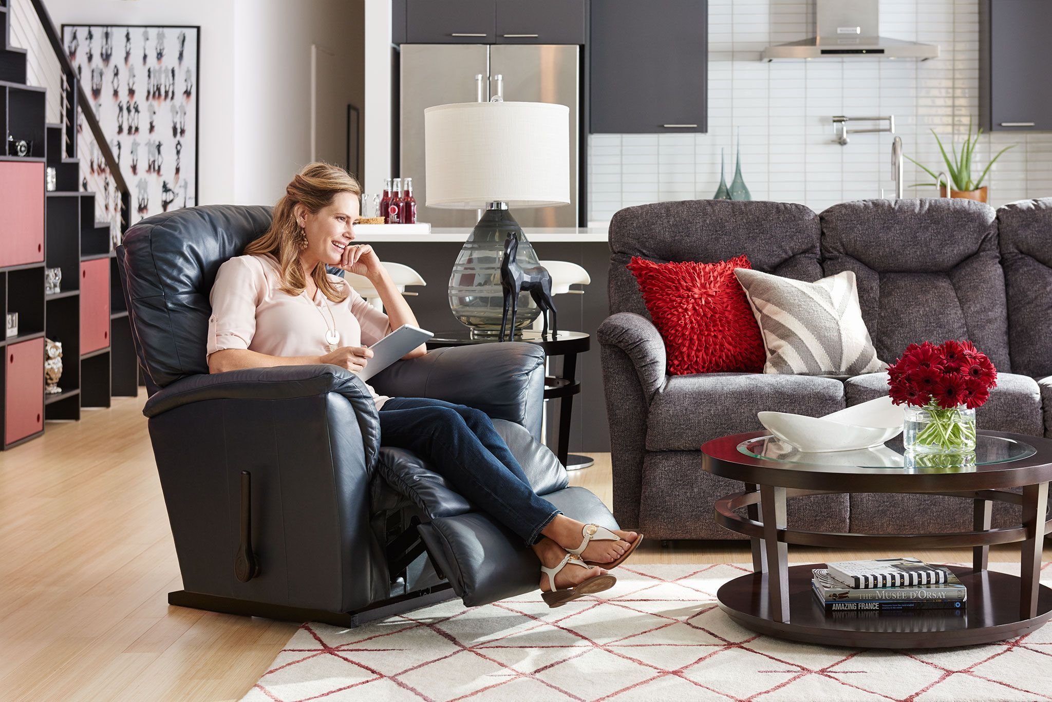 choose the right seating: comfort and style first