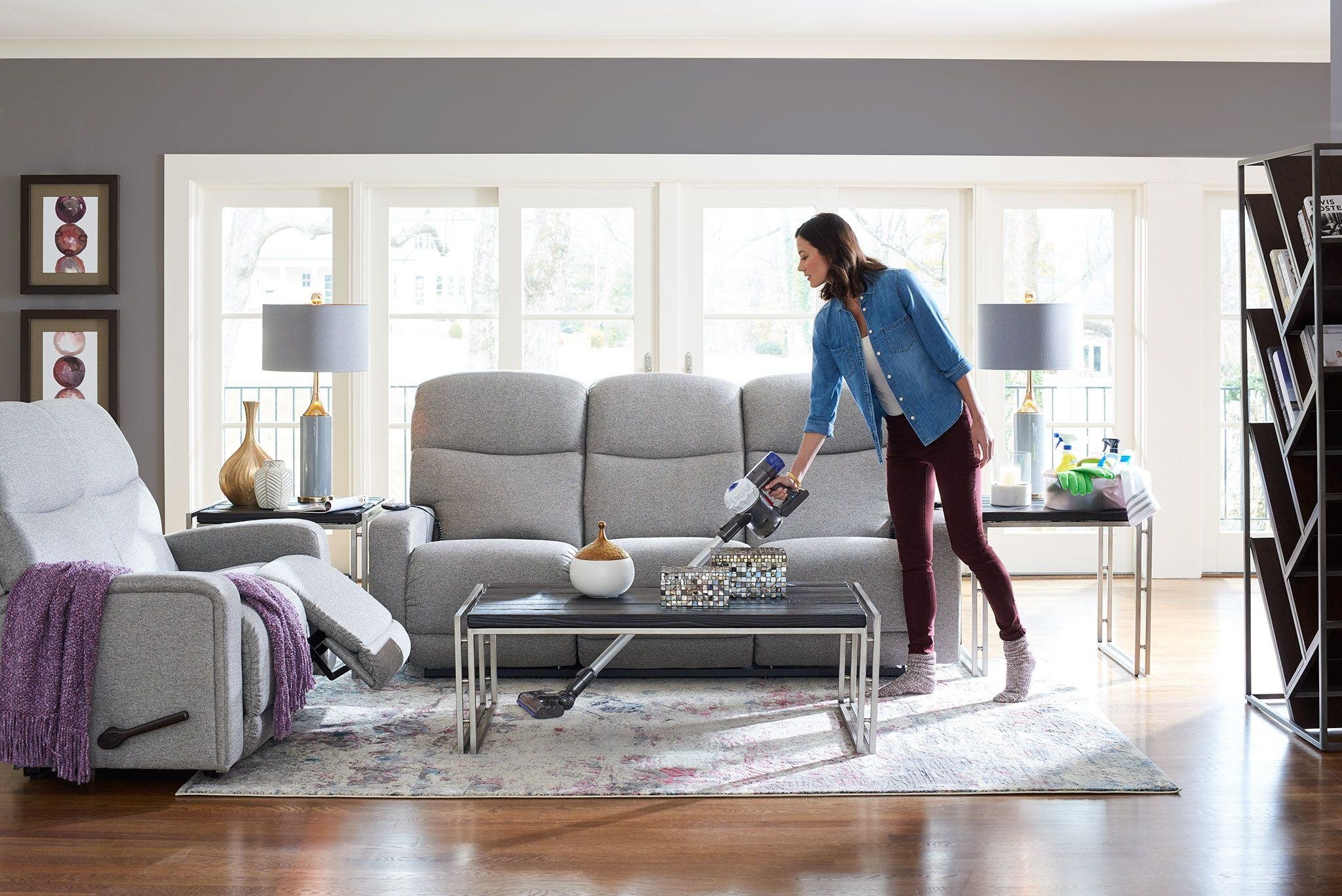 vacuum the entire sofa