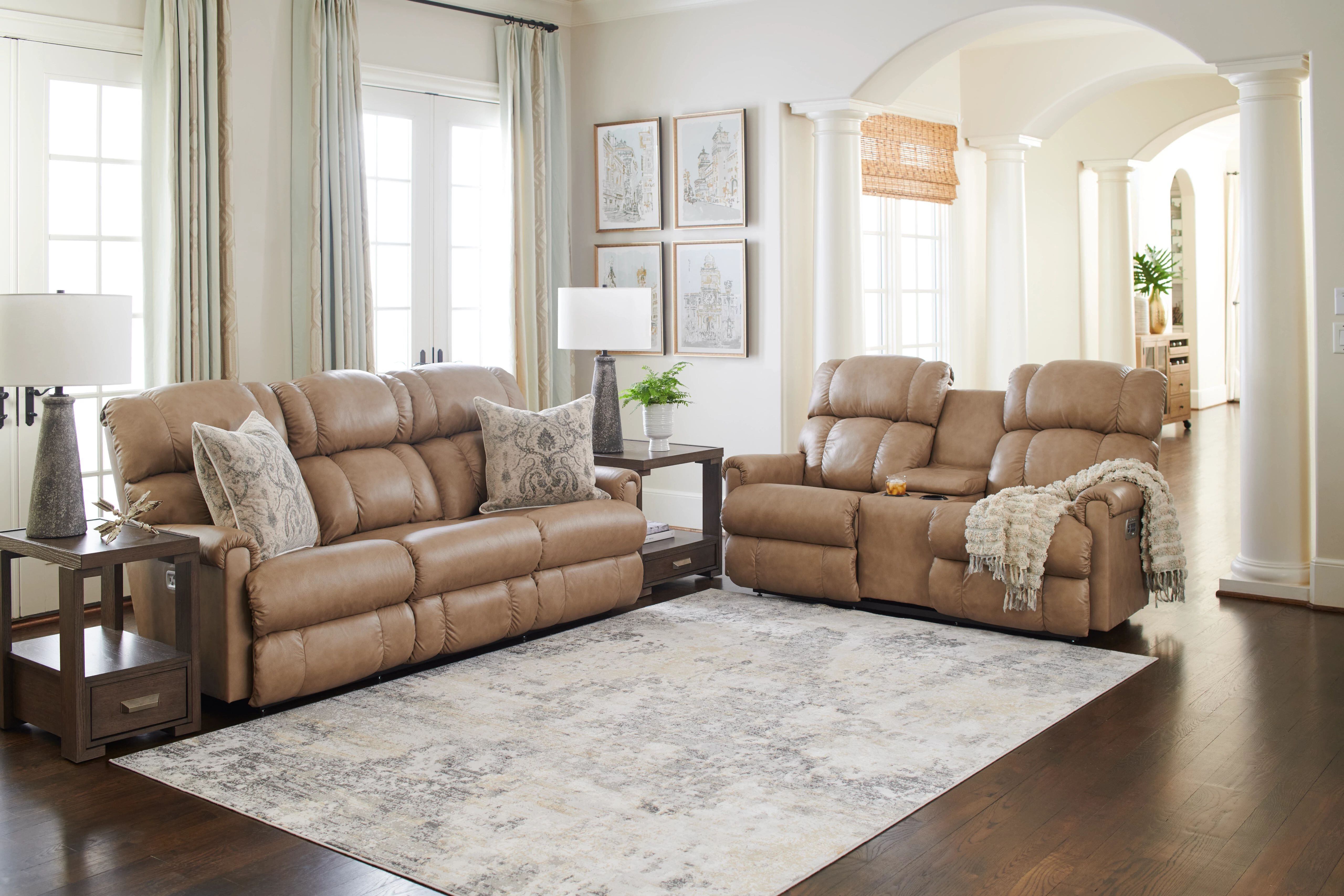 wall sofa in a living room