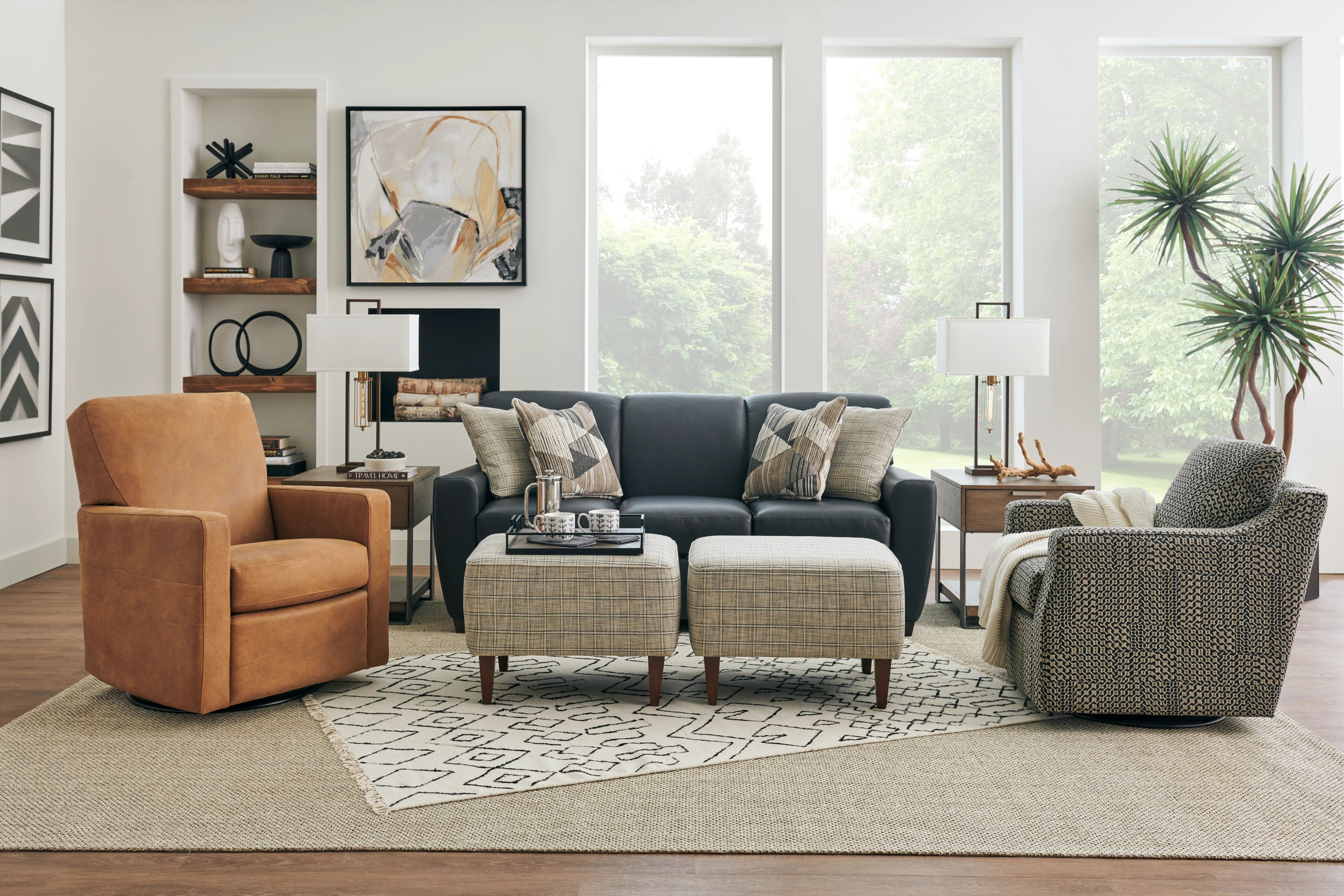 how to keep a swivel recliner from sliding on carpet