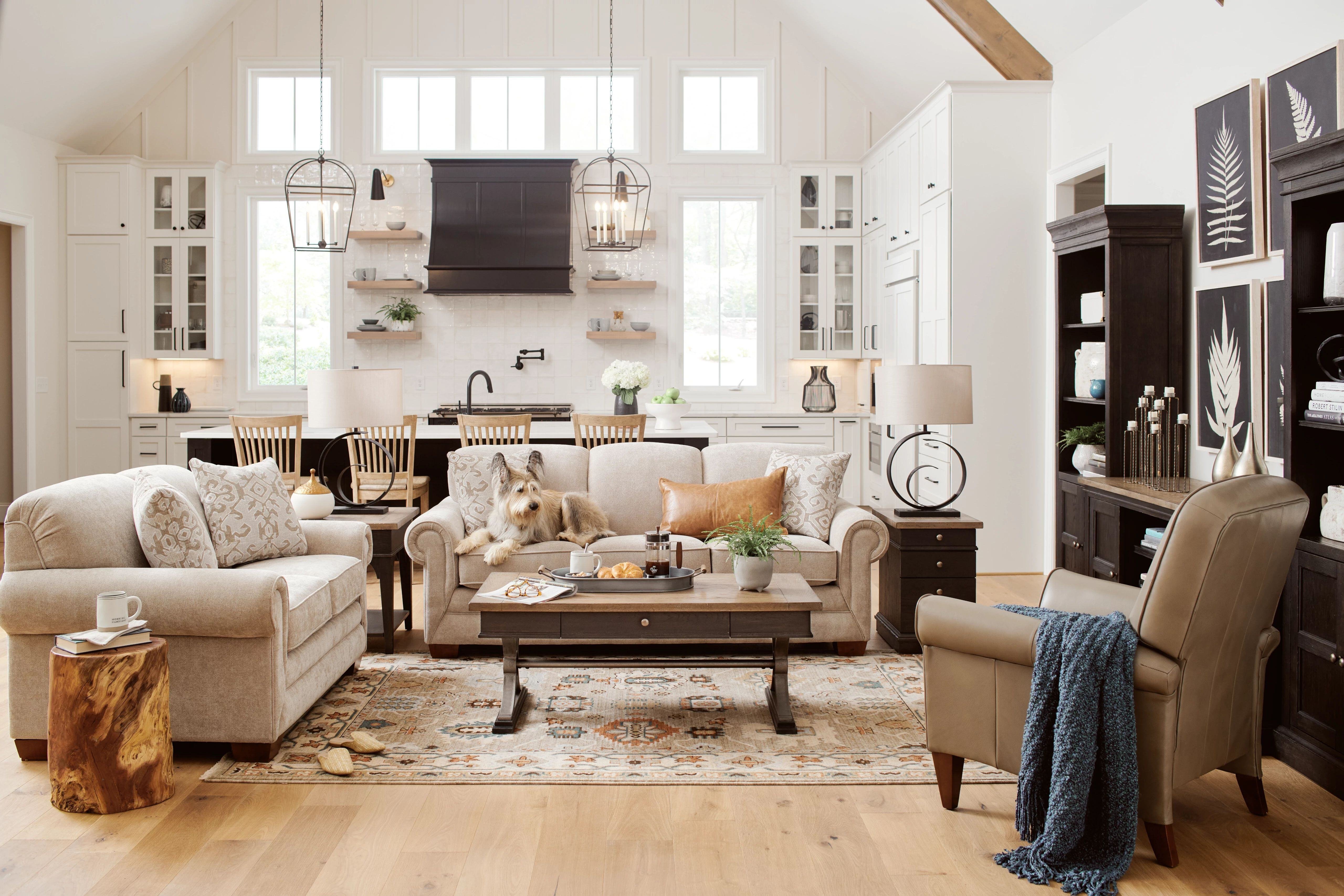 mackenzie sofa options and upgrades