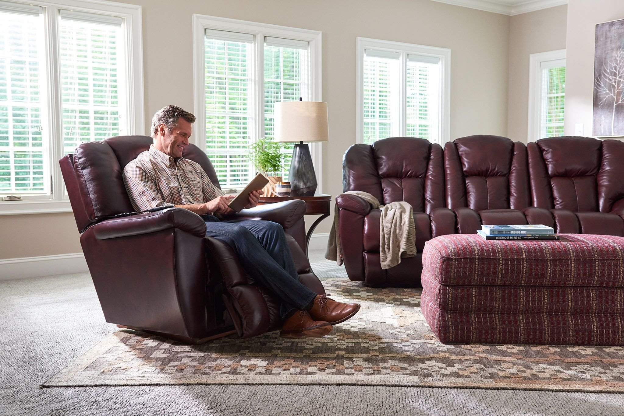 how to clean a leather sofa