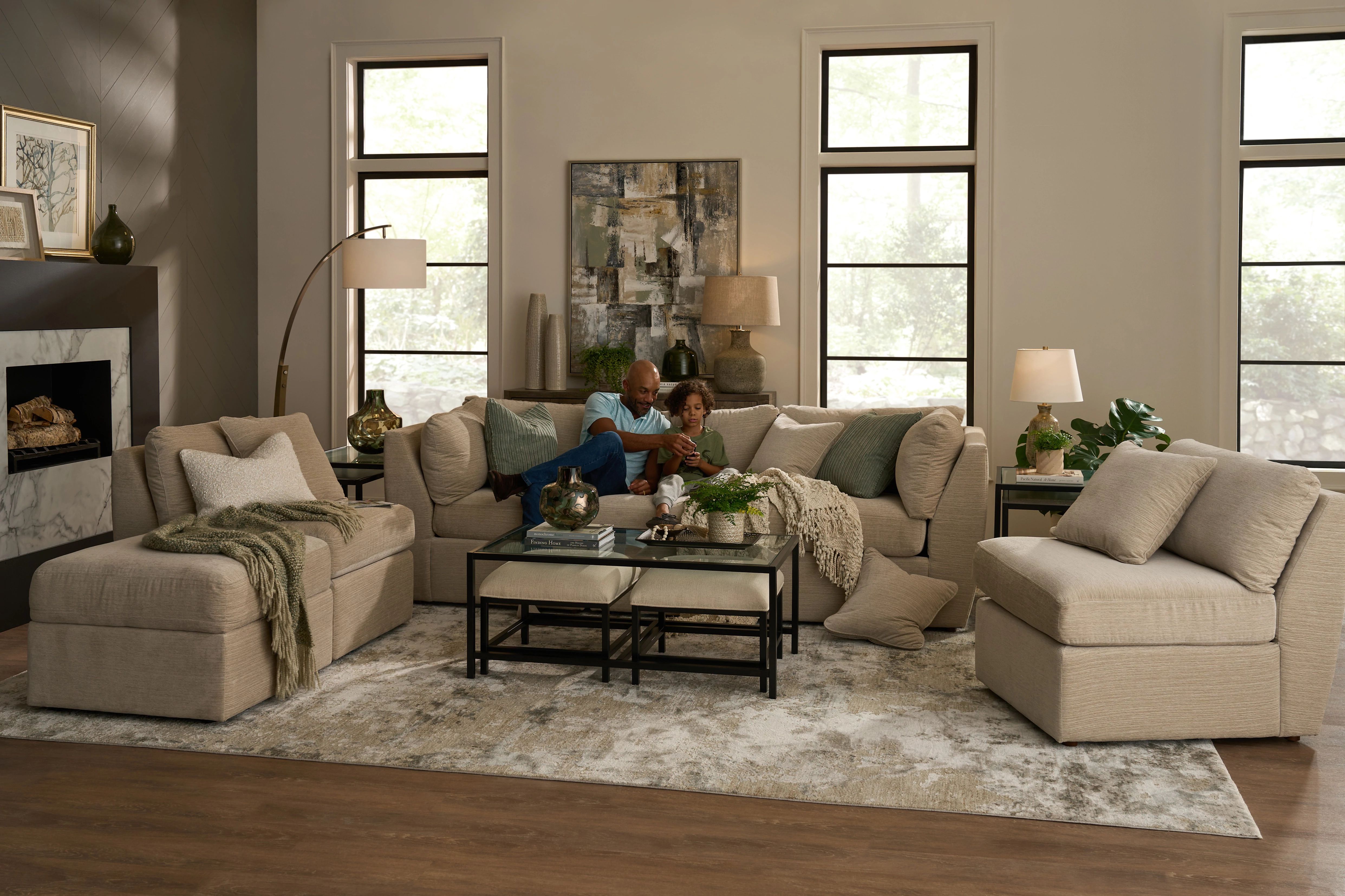 Image showcasing 7 Tips for Designing an Open Concept Living Room