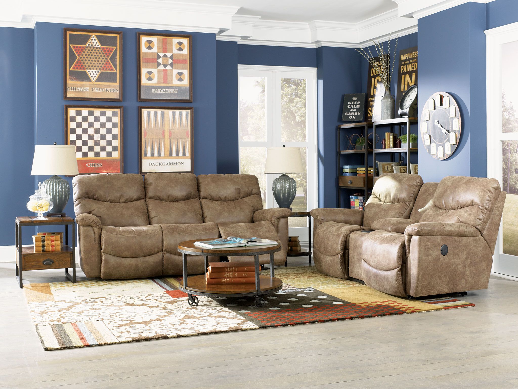 review of the la-z-boy james reclining loveseat